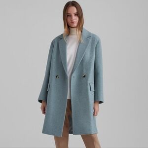 Club Monaco Pastel Green Coat